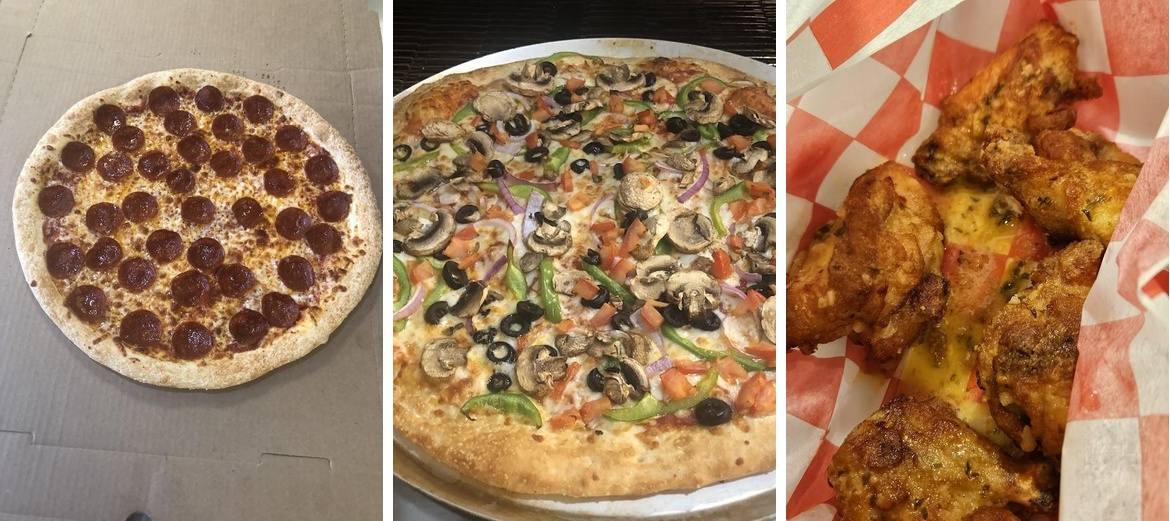 Zinella's Pizzas Menu